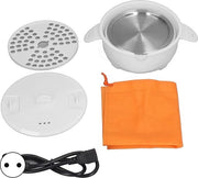 Fornello Elettrico Portatile – 1,2L Fornello Opvougbile per Cucina e Stufato