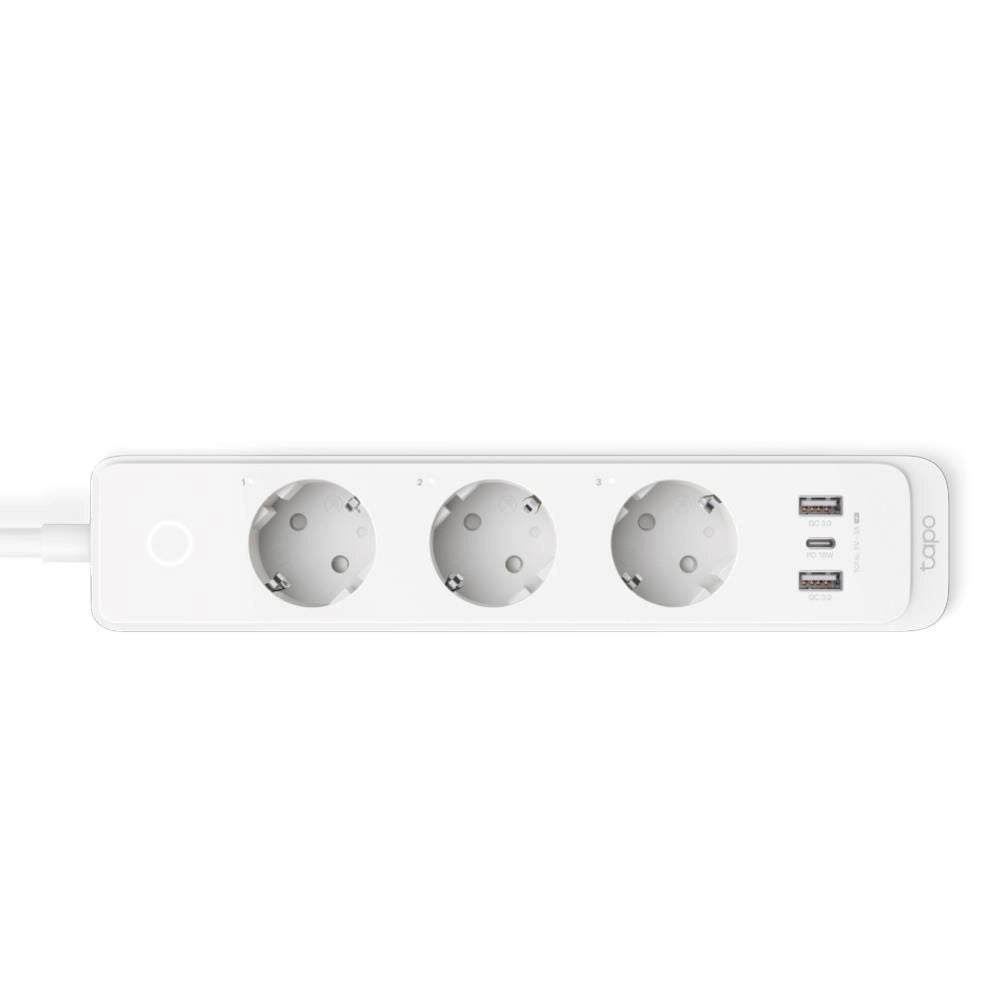 TP-Link Tapo P300 3 Prese AC Type F (CEE 7-4) 1.5mt 3 2300W Bianco