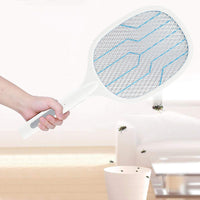 Racchetta Fulmina Insetti Elettrica Ricaricabile USB UV Luce Antizanzare