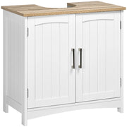 Mobile sottolavabo da bagno ¨C Xylo ¨C legno bianco, 60x30x60 cm