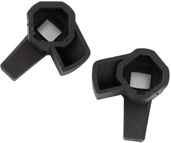 Meccanismo di bloccaggio laterale/destra - Adatto per Smart Fortwo 2007-2015 - Realizzato in ABS di alta qualità - Resistente all'usura - Resistente agli impatti - Duraturo - Blocco del cofano motore