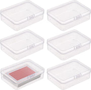 Scatola di conservazione trasparente per carte da gioco - Scatola di conservazione in plastica - Cassa per carte da collezione.