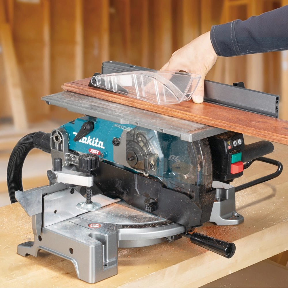 Sega combinata Makita LH001GZ 40V XGT 260 mm troncatrice e sega banco brushless