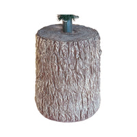 Albero di Natale Artificiale 260 cm 64 Rami con Tronco Pioppo del Gargano Verde