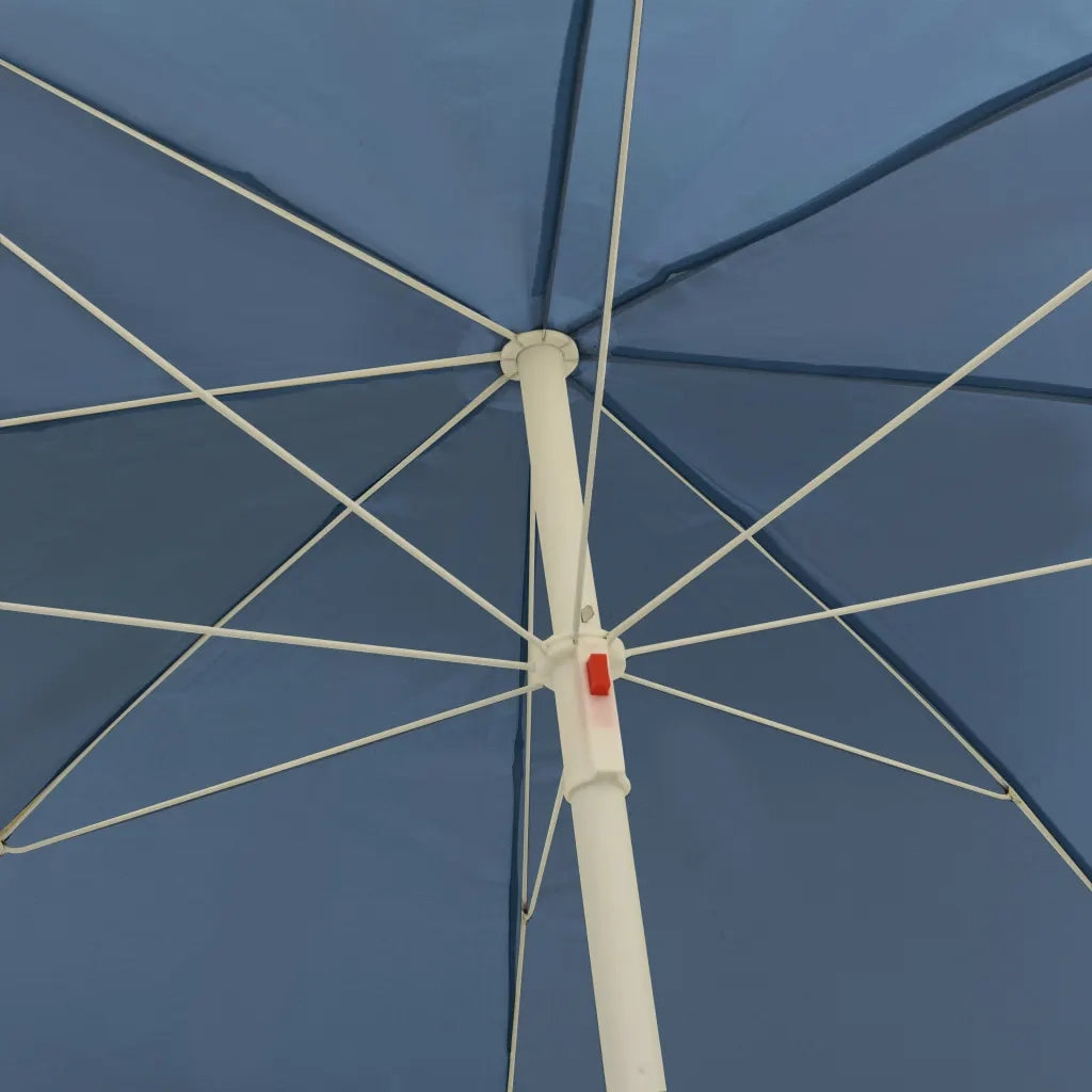 Ombrellone da Spiaggia Blu 240 cm  cod mxl 65121