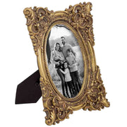 Portafoto 10X15 oro 16x2,9x21h cm