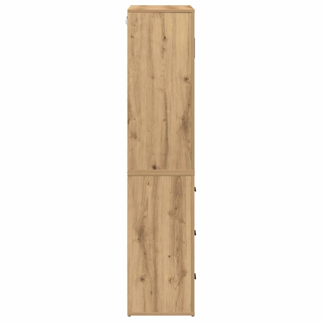 Credenza Rovere artigianale 80 x 33 x 150 cm Legno multistrato 3334344