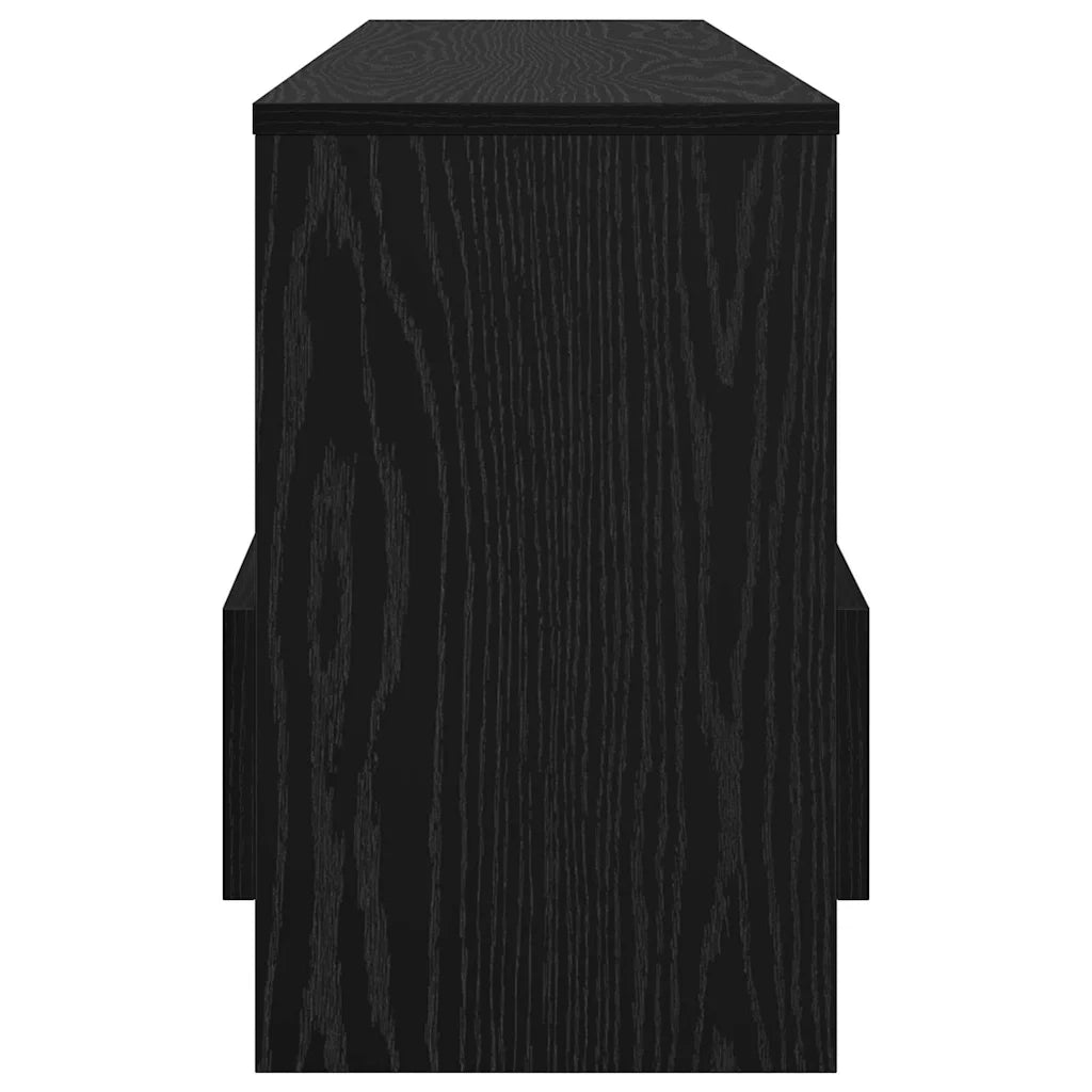 Scaffale per riviste Rovere Nero 102 x 30 x 45 cm CFW7813343