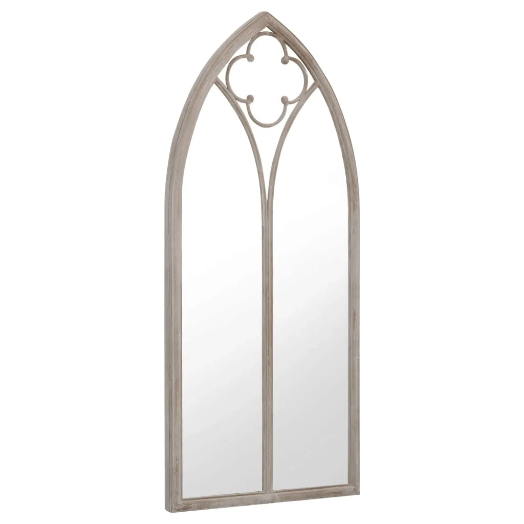 Specchio da Giardino-Specchio Decorativo-Specchio Esterno Sabbia 100x45 cm in Ferro per Uso Esterno 403799
