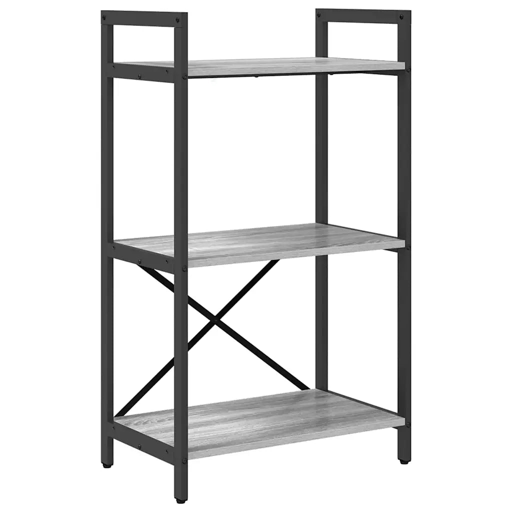 Libreria Grigio Sonoma 56 x 34 x 96 cm Legno multistrato