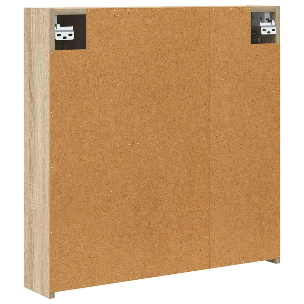 Mobiletto per specchio da bagno Rovere Sonoma 70 x 14,5 x 70 cm