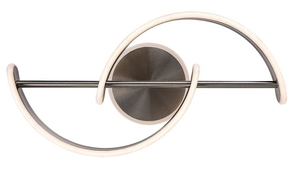 Plafoniera moderna cromo satinato LED 30W Rabalux Jarnelle