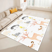 Tappeto Gioco Bambini Neonati - Pieghevole, Reversibile, Impermeabile 180x150x1 cm FD028