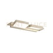 KUBI APPLIQUE PLAFONIERA GRANDE SABBIA A LED SWITCH 3000-4000K 38W 4320LM