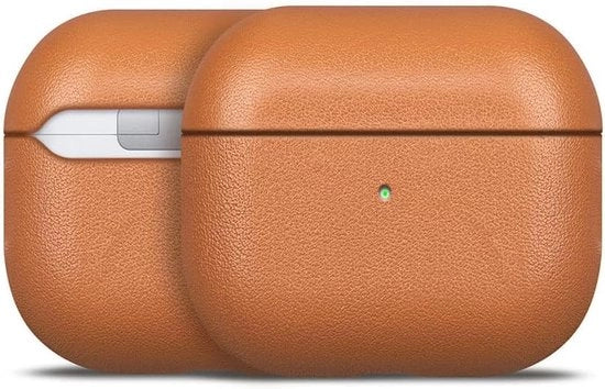 Hoes in pelle vera per AirPods 3a generazione - Case in pelle manuale per protezione ottimale