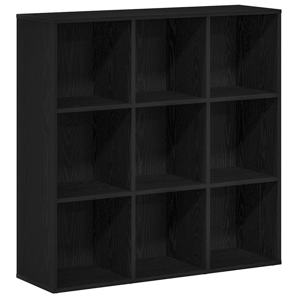 Mobile libreria Rovere Nero 98x29x97,5 cm in Legno Multistrato 862472