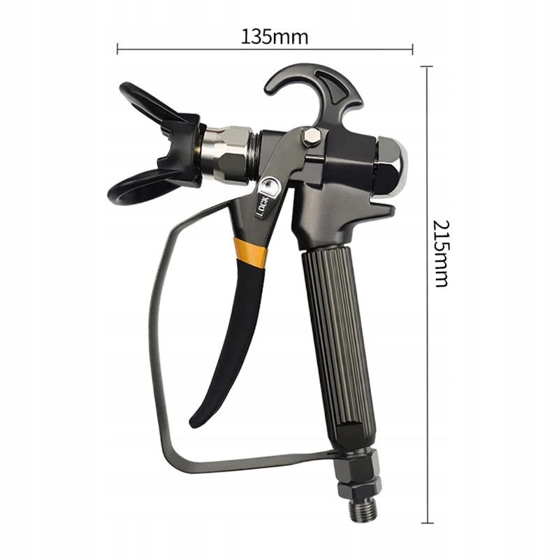 Pistola a Spruzzo TurboJet TJ1 con Ugello Ultra Spray 519 – Alta Precisione e Durata | Compatibile con Graco, Wagner