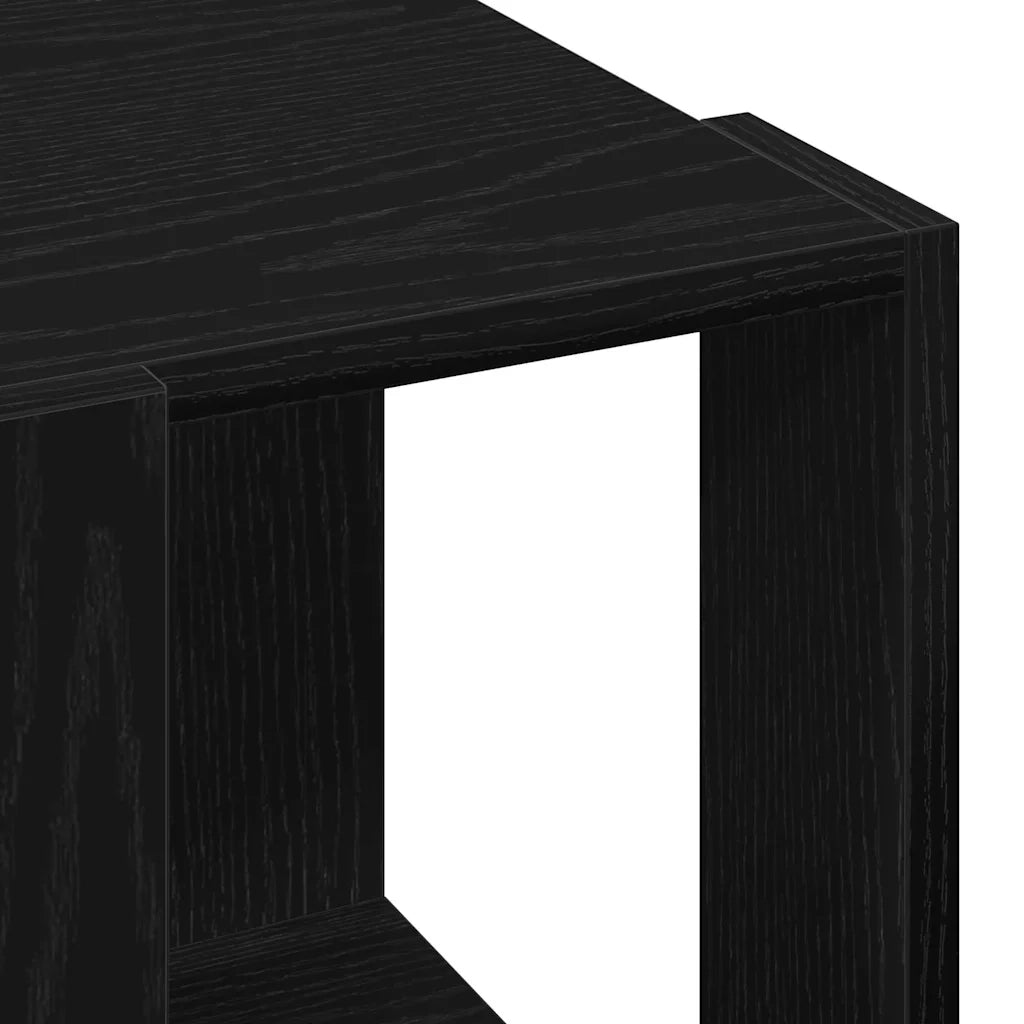 Tavolino da salotto Rovere Nero 32 x 32 x 30 cm 873912