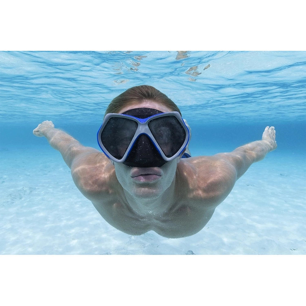 Trade Shop - Maschera Dominator Pro Per Immersioni Sottomarine Nuoto Da 14+ Anni 3 Colori 22075 -