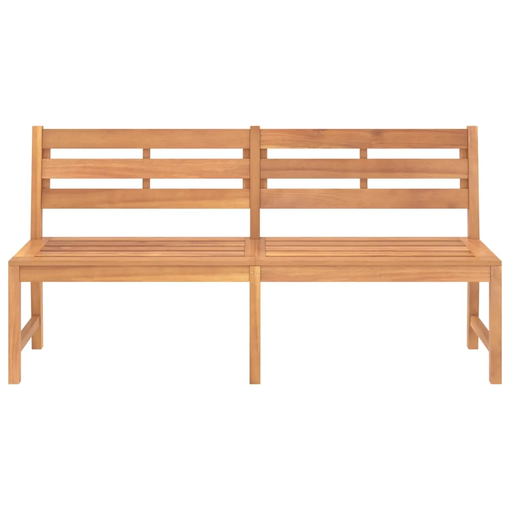 Panchina da Giardino 180 cm in Legno Massello di Teak 316636
