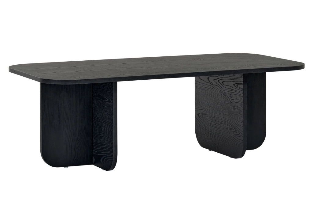 Tavolino in legno "Akira" 120 x 60 x 41 cm - Legno nero