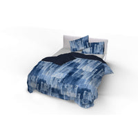 Copripiumino Singolo con Stampa sul Sacco e Federe Doubleface Paint