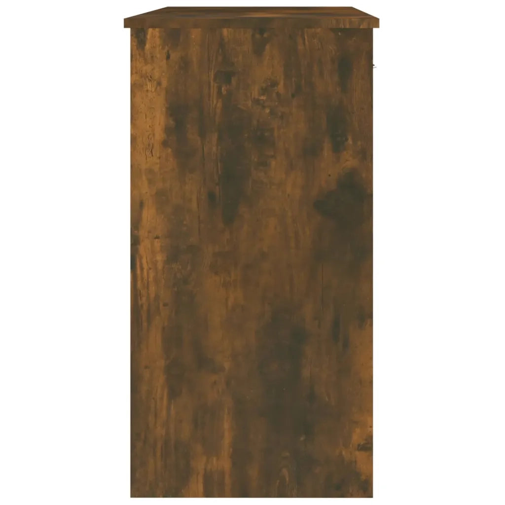 Scrivania | Tavolo da Ufficio Rovere Fumo 80x40x75 cm in Legno Multistrato