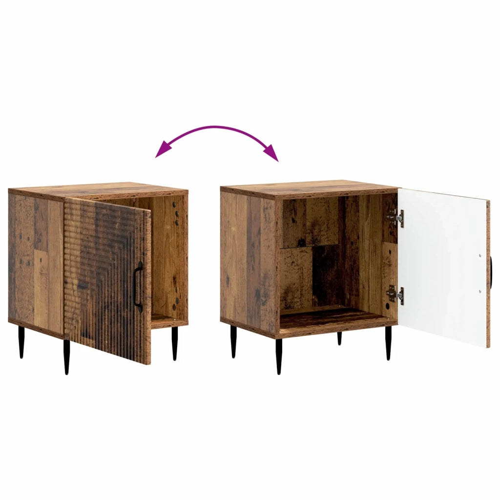 Armadio da Notte Legno antico 43 x 34,5 x 50 cm 894811