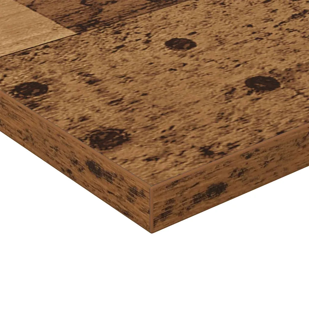 vidaXL Scaffale 4 pcs Marrone 40 x 40 x 1.5 cm Legno multistrato