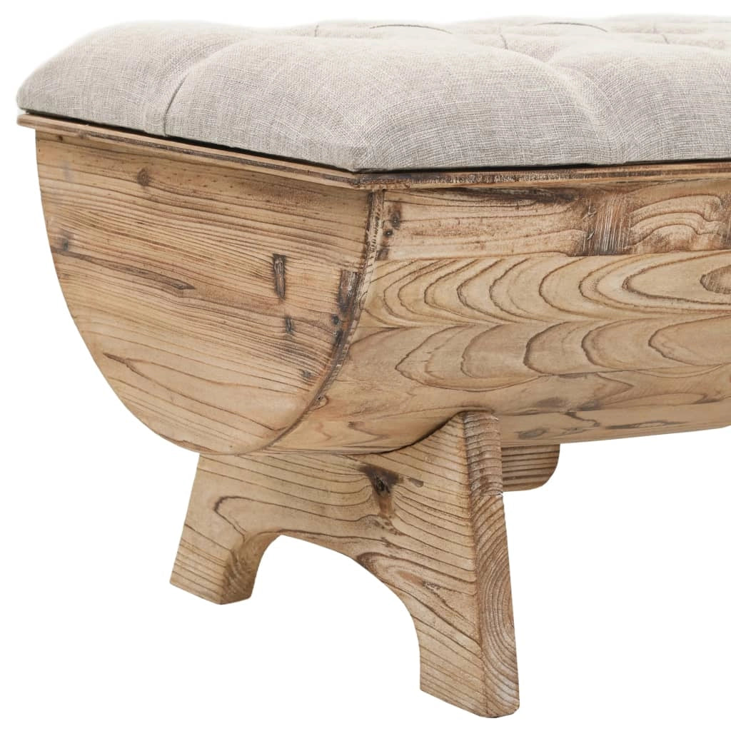 Panca contenitore in legno massello e tessuto 103 x 51 x 44 cm 02_0021259