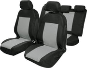 Set completo coprisedili Saturn auto universale airbag nero grigio