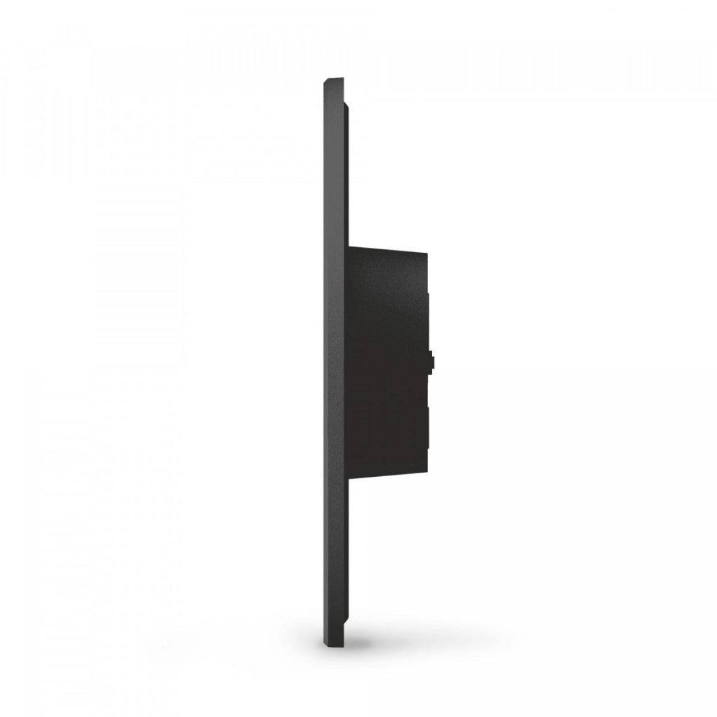 Applique esterna LED nera rotonda 25cm 18W CCT IP65 Videx