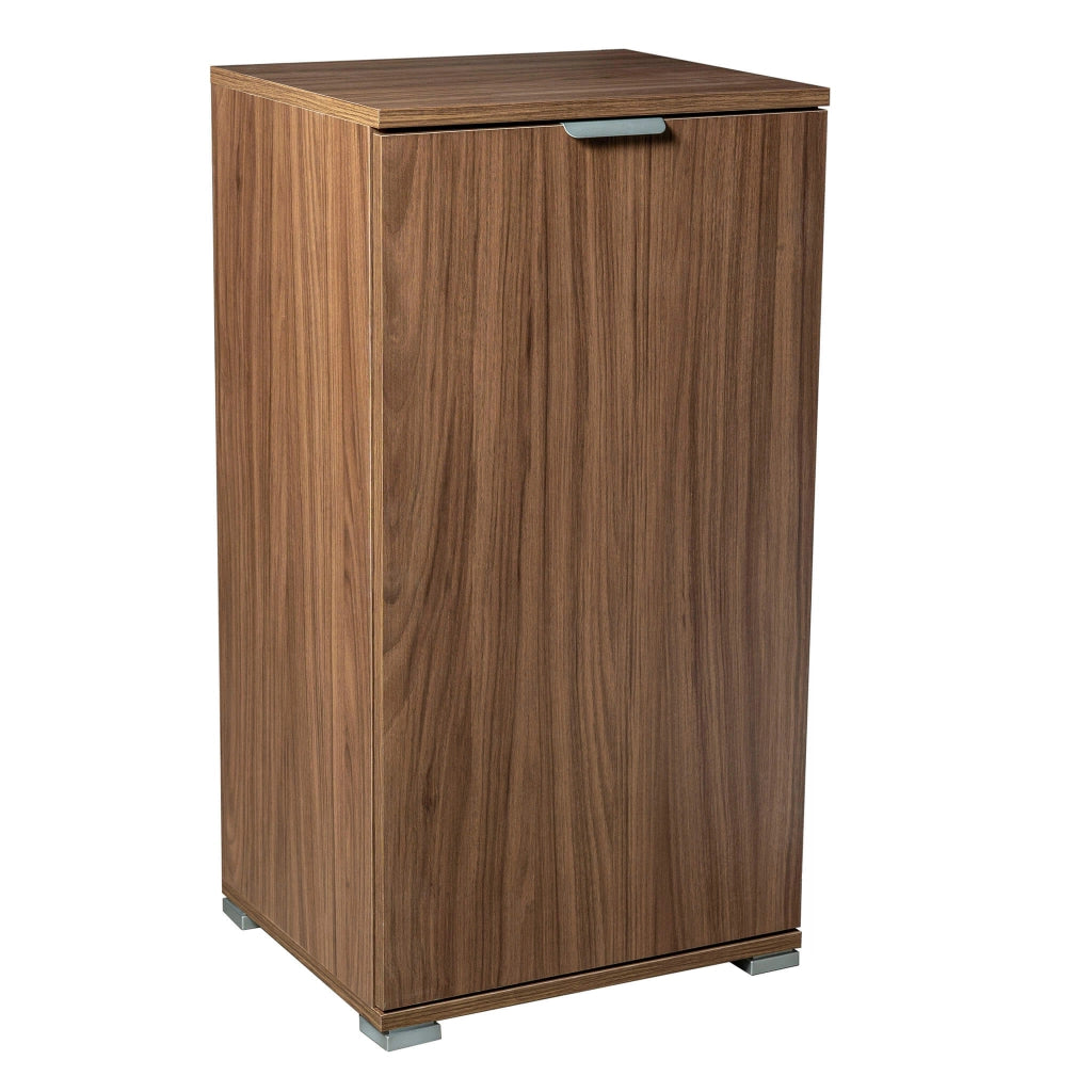 MOBILETTO CON ANTA IN COLORE NOCE 45 X 38 X H85 CM