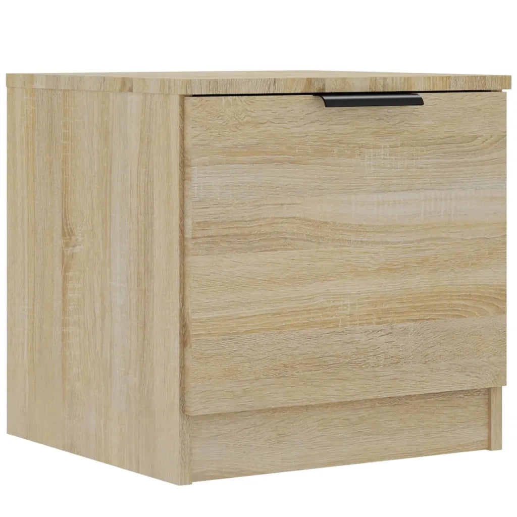 Comodini 2 pz-Set di 2 Tavolino da notte Rovere Sonoma 40x39x40 cm