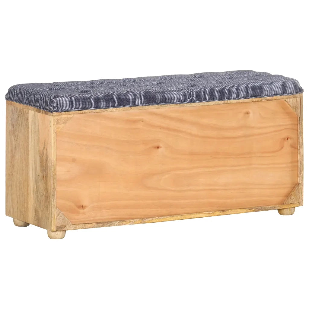Panca da Ingresso 100x35x47 cm in Legno Massello di Mango 285891