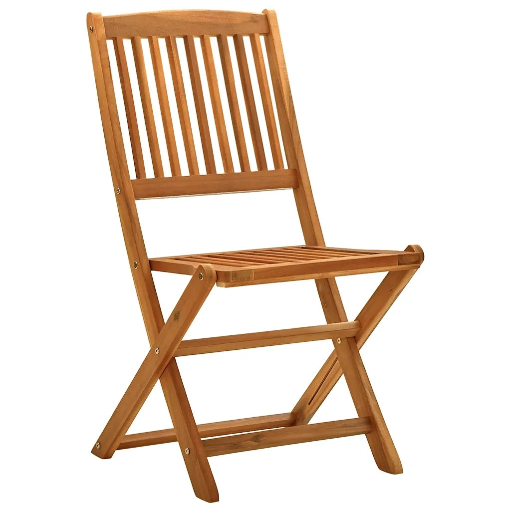 Set da Pranzo per Giardino 5 pz in Legno Massello di Acacia 3203353