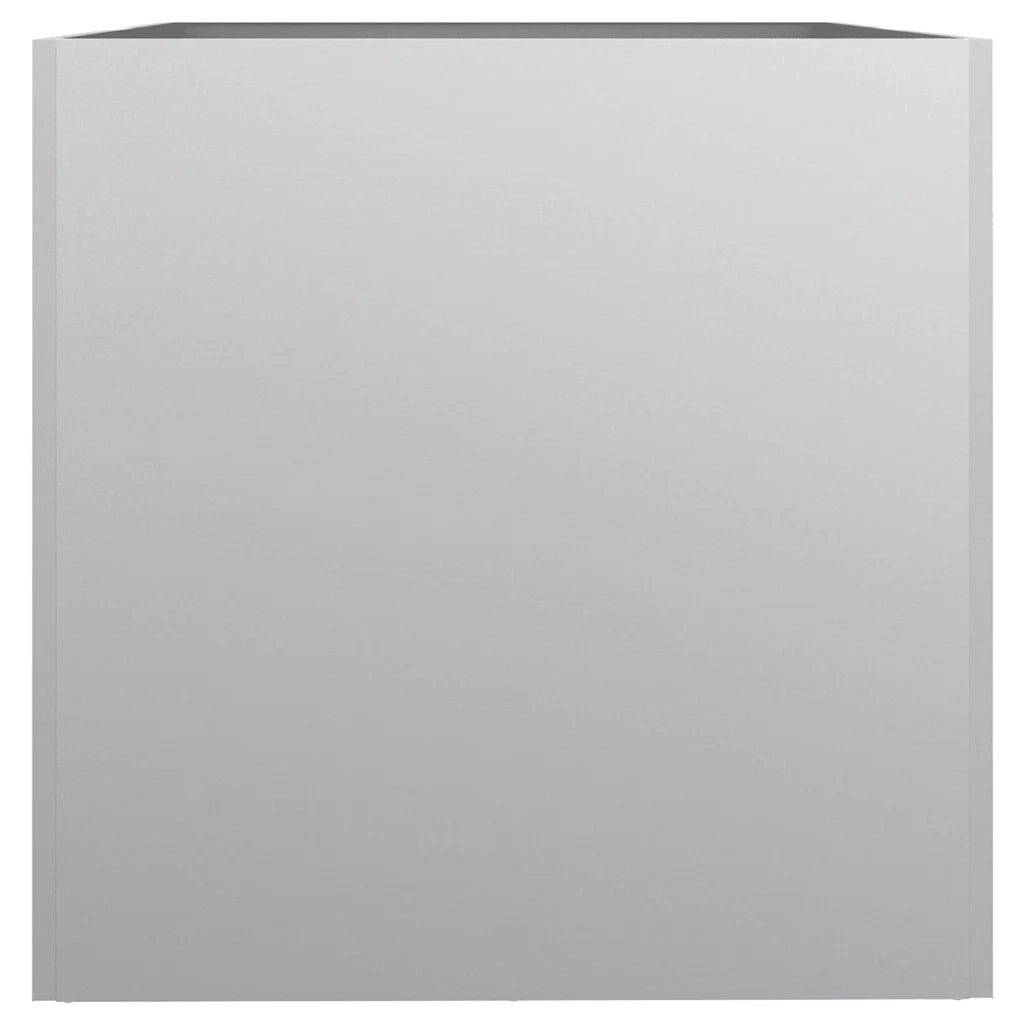 Fioriera Argento 62x47x46 cm in Acciaio Zincato 841606