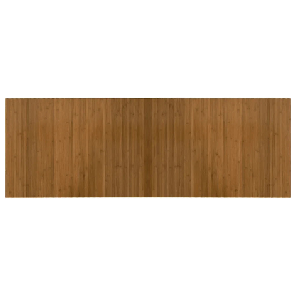 vidaXL Tappeto Rettangolare Marrone 70x200 cm in Bambù