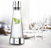 Caraffa in Vetro con Elemento di Raffreddamento - 1 litro - Vetro Transparente