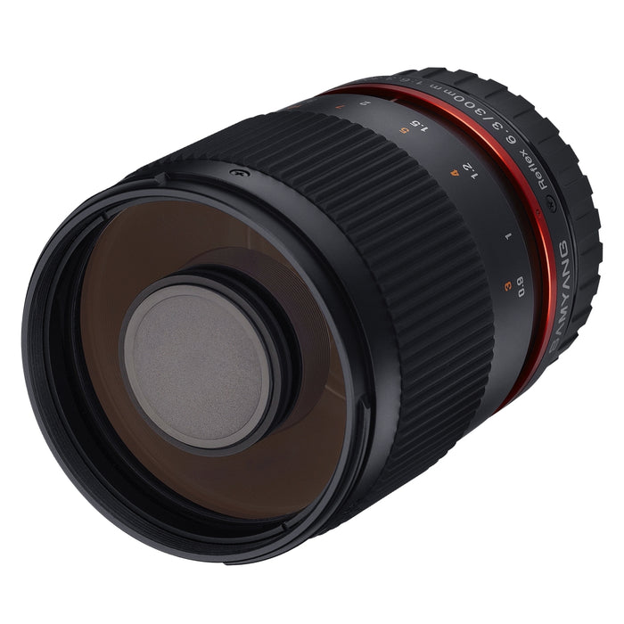 SAMYANG Obiettivo APS-C per Sony E 300 mm / F6.3 Messa a fuoco manuale, nero