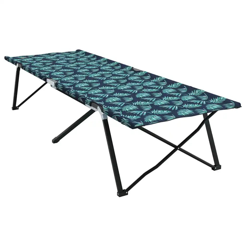 Letto da campeggio pieghevole Foglia Foresta 206 x 76 x 74 cm CFW5292589