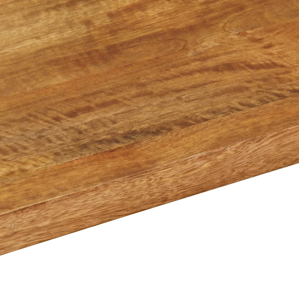 Piano per Tavolo 100x30x3,8cm Rettangolare Legno Massello Mango 371633