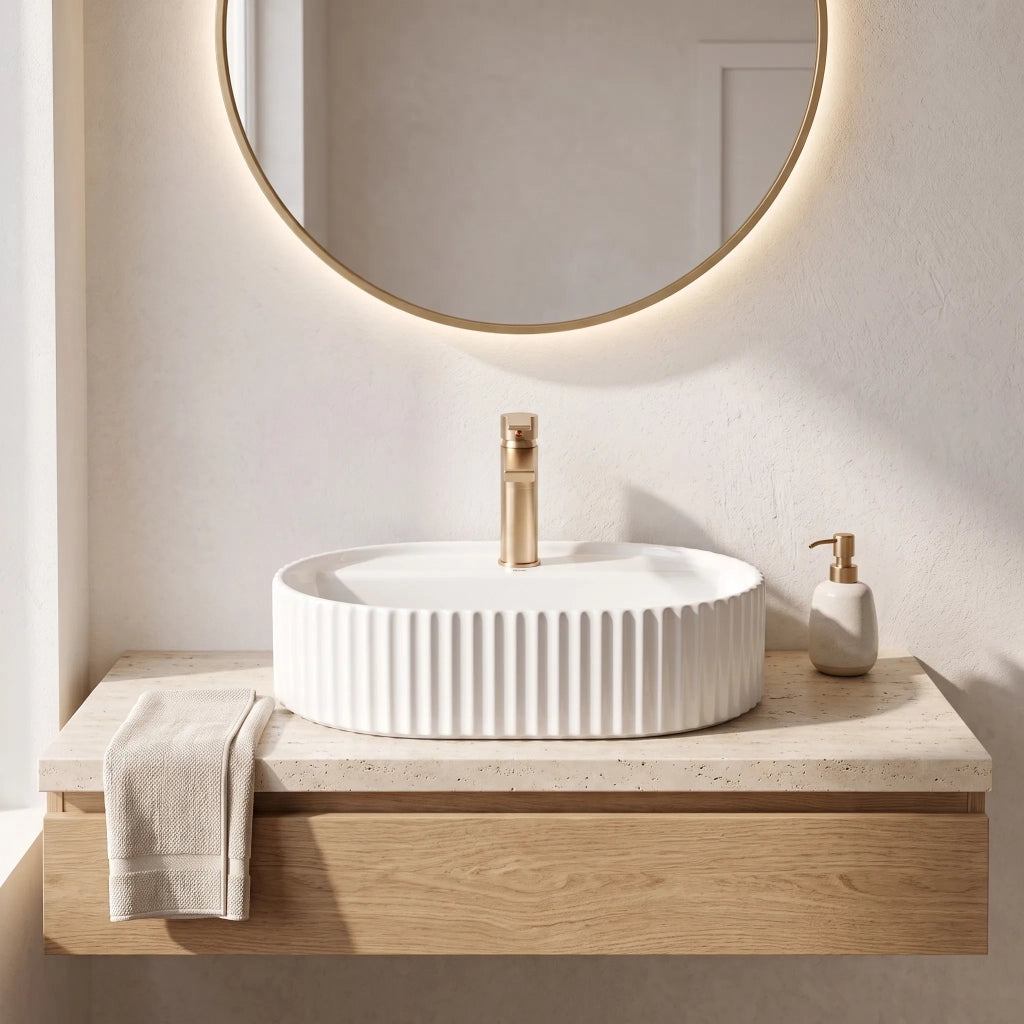 Lavabo Da Appoggio Rea Marcela 45