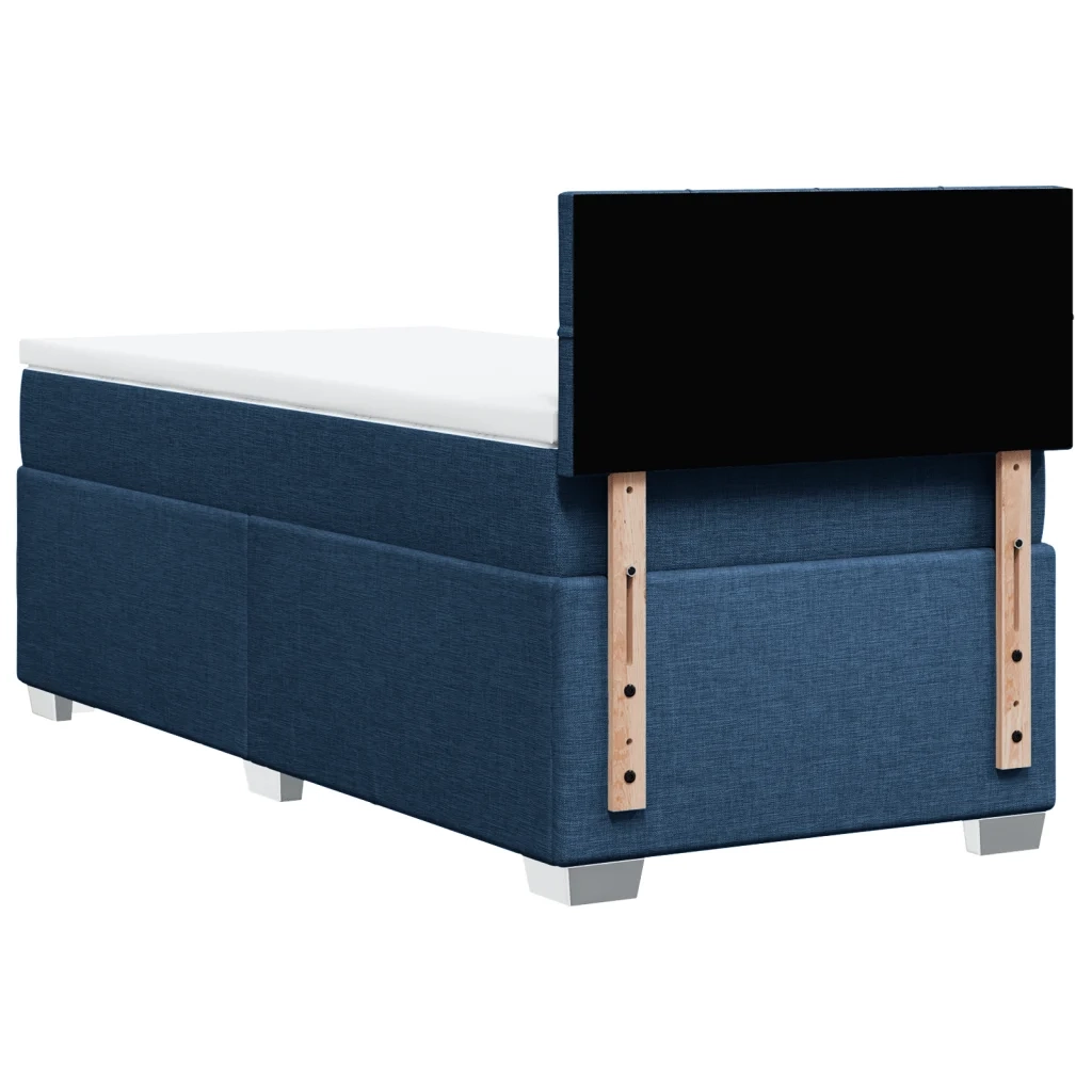 Giroletto a Molle con Materasso Blu 90x200 cm inTessuto 3285777