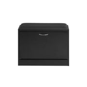 Scarpiera Panca Scarpiera Portascarpe Con Seduta Nero Profondità30cm FSR16-SCH