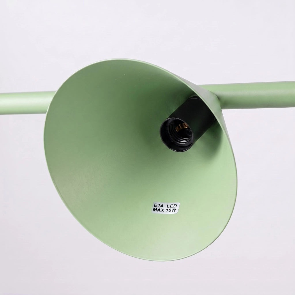 Lampadario NOX 4L salvia
