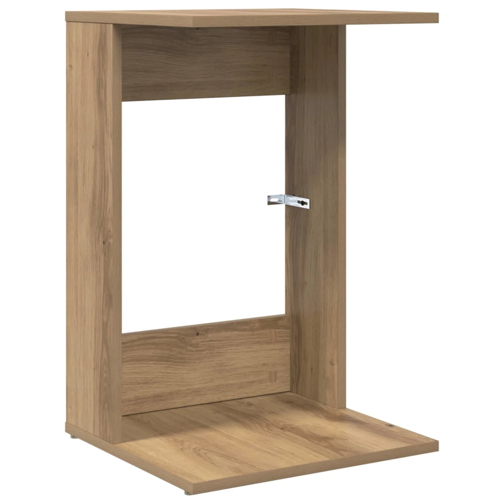 Tavolo laterale Rovere artigianale 40 x 38 x 62,5 cm
