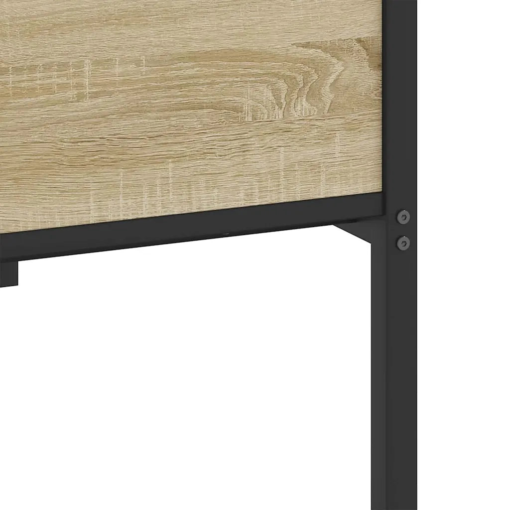 Giroletto senza Materasso Rovere Sonoma 100x190cm in Truciolato