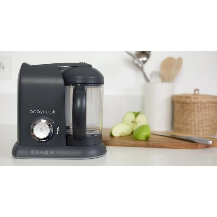 Beaba, Babycook Solo, Robot Bébé, Grigio scuro