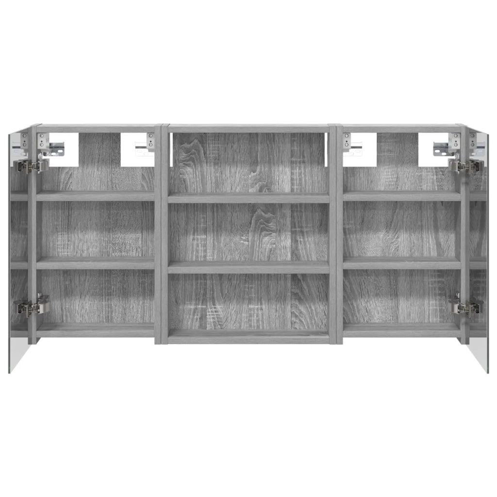 Set di Armadi da Bagno con lo scaffale 3 pcs 100 x 10,5 x 50 cm 3403685